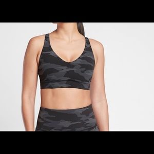 2 NWT Athleta solace printed bra fits size A-C